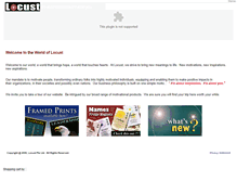Tablet Screenshot of locust.com.sg
